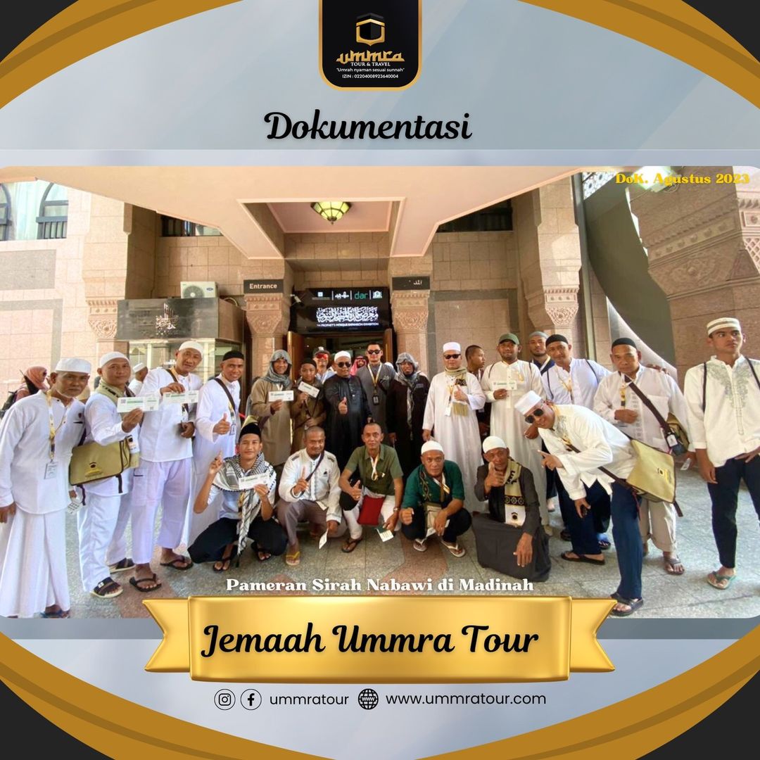 Rencanakan dan tunaikan ibadah Safar Umrah anda bersama kami. 'UMMRA TOUR'Umrah Nyaman Sesuai Sunnah Penasihat Ummra Tour - Ustadz Sofyan Chalid RuraySilahkan hubungi kontak dibawah ini 𝐖𝐡𝐚